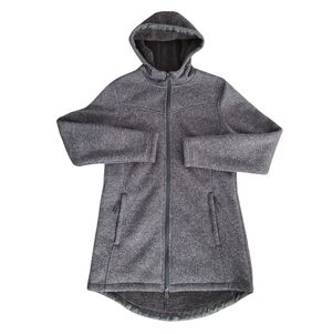 Stoic Women's Gray Flewce Lined Jacket Full Zip Size M
